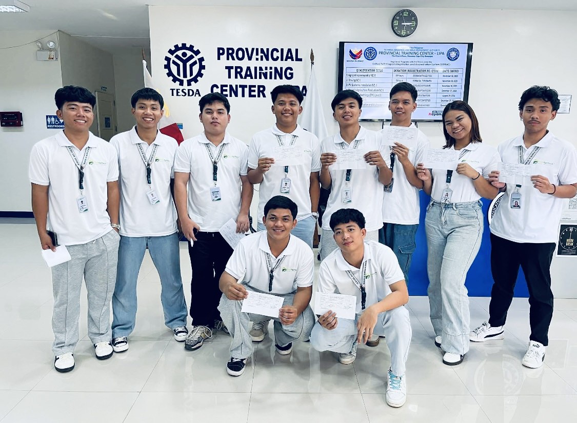 In TESDA Provincial Training Center - Lipa